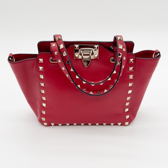 Valentino Rockstud Leather Shoulder Bag - Picture 5 of 17